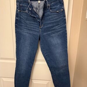 Abercrombie & Fitch Dark Blue Skinny Jeans